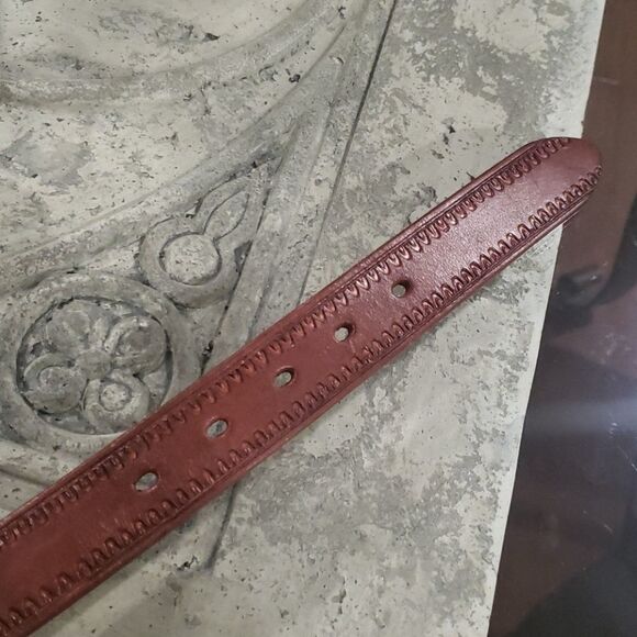 Hand made leather belt - Picture 4 of 7